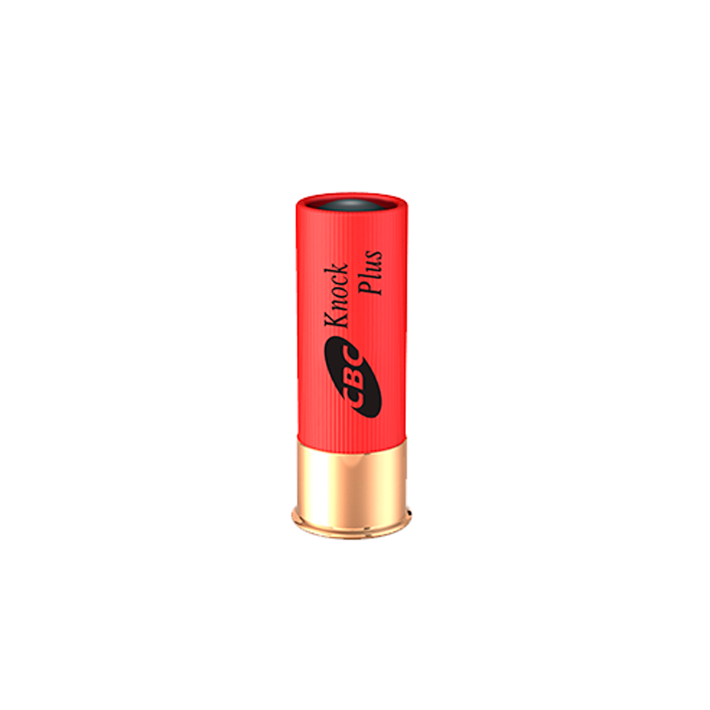 Cartucho CBC .12GA [70mm] Knock Plus SG1 CH-SG Cx.25un