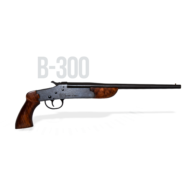 B/300 Pist Cartucho Cal 32 ST 300mm Empunhadura Curta – Boito