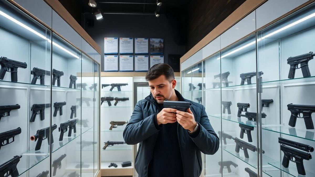 Comprar armas de fogo sem burocracia